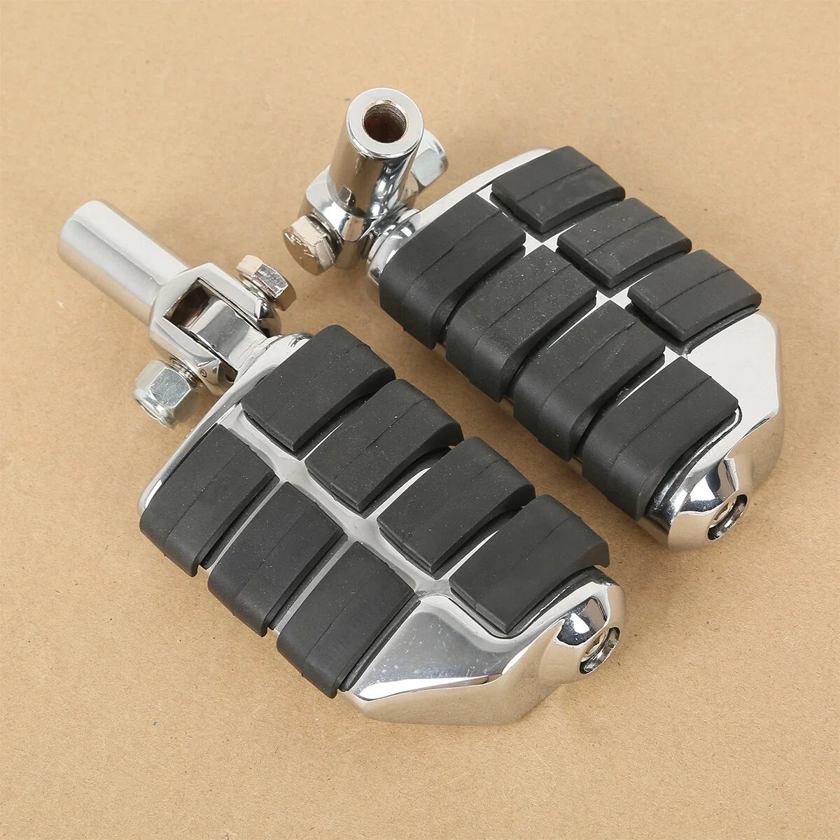 Passenger Foot Pegs Support Mounts for Harley Softail (2000–2006)