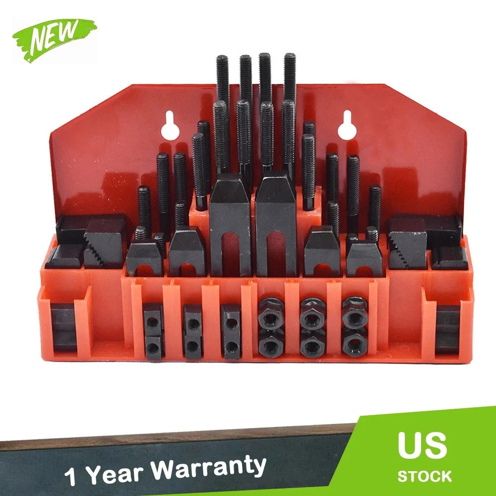 Set of 58 T-Slot Clamping Kit for Mill