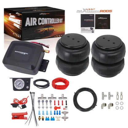 Air Spring Bags + Compressor Kit - 2X for Dodge Ram 2002-2018