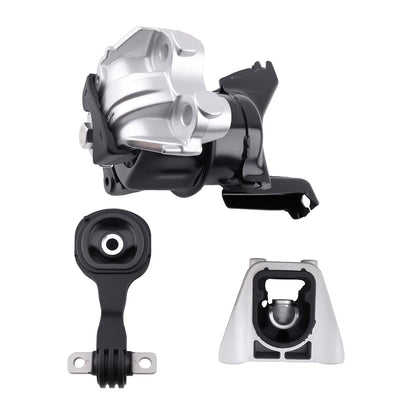3X Engine Motor Mount Kit for Honda Civic 1.3L Hybrid (2006–2011) A4585 A65029