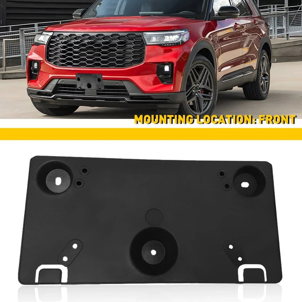 Front License Plate Frame Bracket for Ford Explorer (2025) EXV
