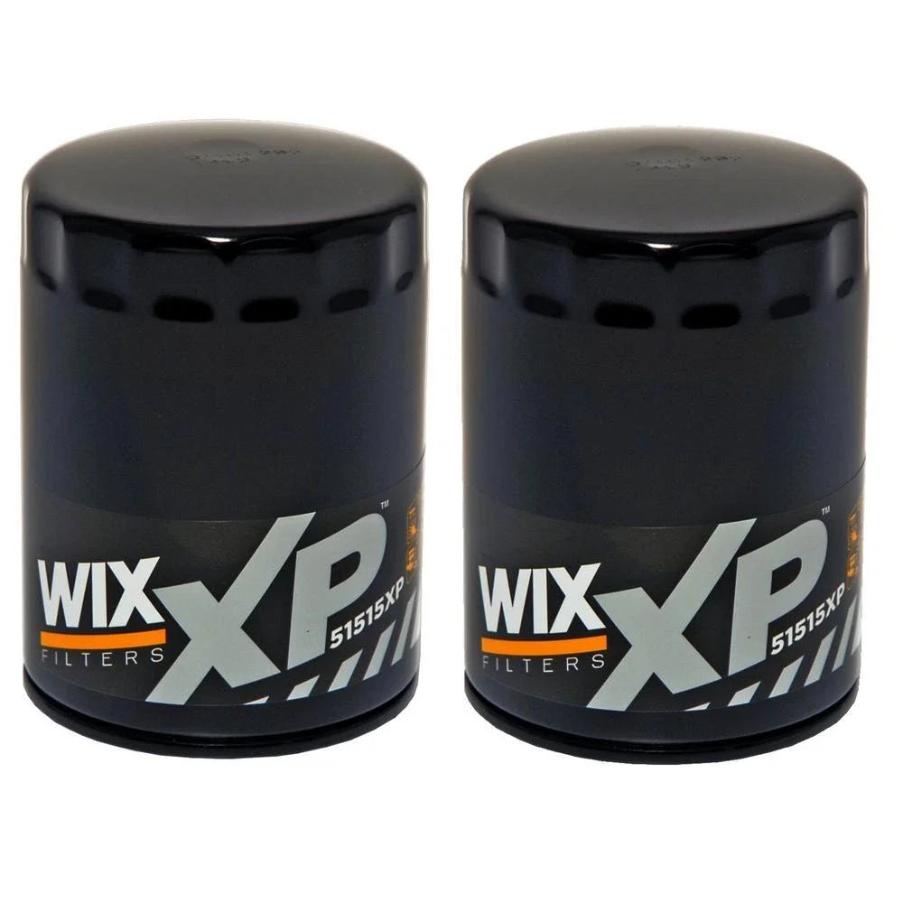 2X Wix 51515XP Engine Oil Filter Kit for