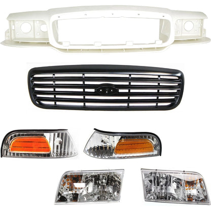 Header Panel Kit 6-Pcs for Ford Crown Victoria (1998–2011)