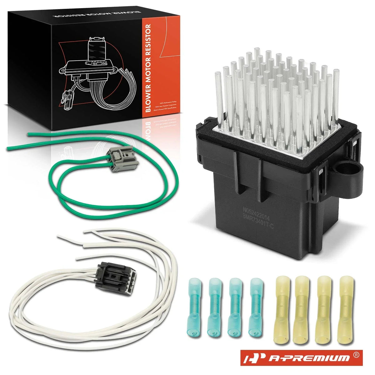HVAC Blower Motor Resistor Kit for Chevy Silverado 1500, Equinox (2007–2013)