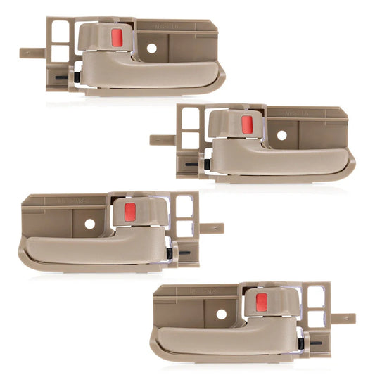 Set of 4 Interior Door Handles for Toyota Corolla Matrix Tacoma