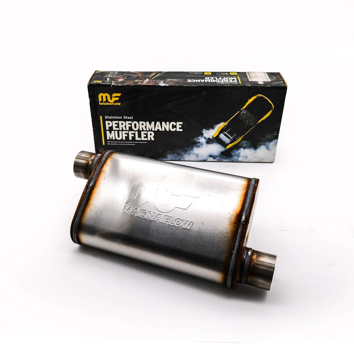 2.5" Single Exhaust Kit for Jeep Wrangler (2018–2025) Magnaflow DBL Wall Tip