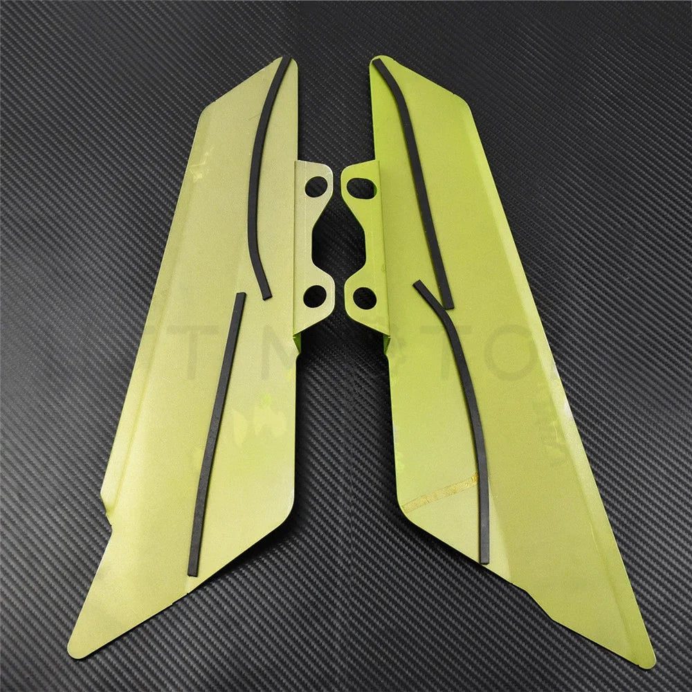 CNC Fairing Side Panel Cover Plate Set for Kawasaki Z900 ABS (2017) Green