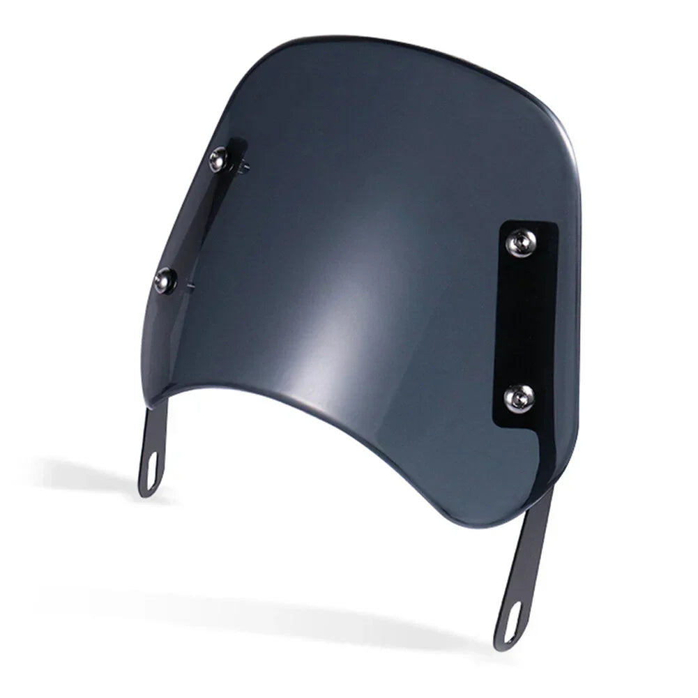 Motorcycle Windscreen for 5-7'' Round Headlight - Universal Fit