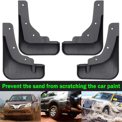 Mud Flaps Set (4 Pieces) for Mitsubishi Outlander 2022–2025