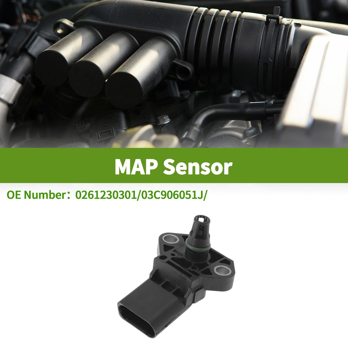 MAP Sensor No.0261230301 for Volkswagen Golf Plus V (2005–2014)