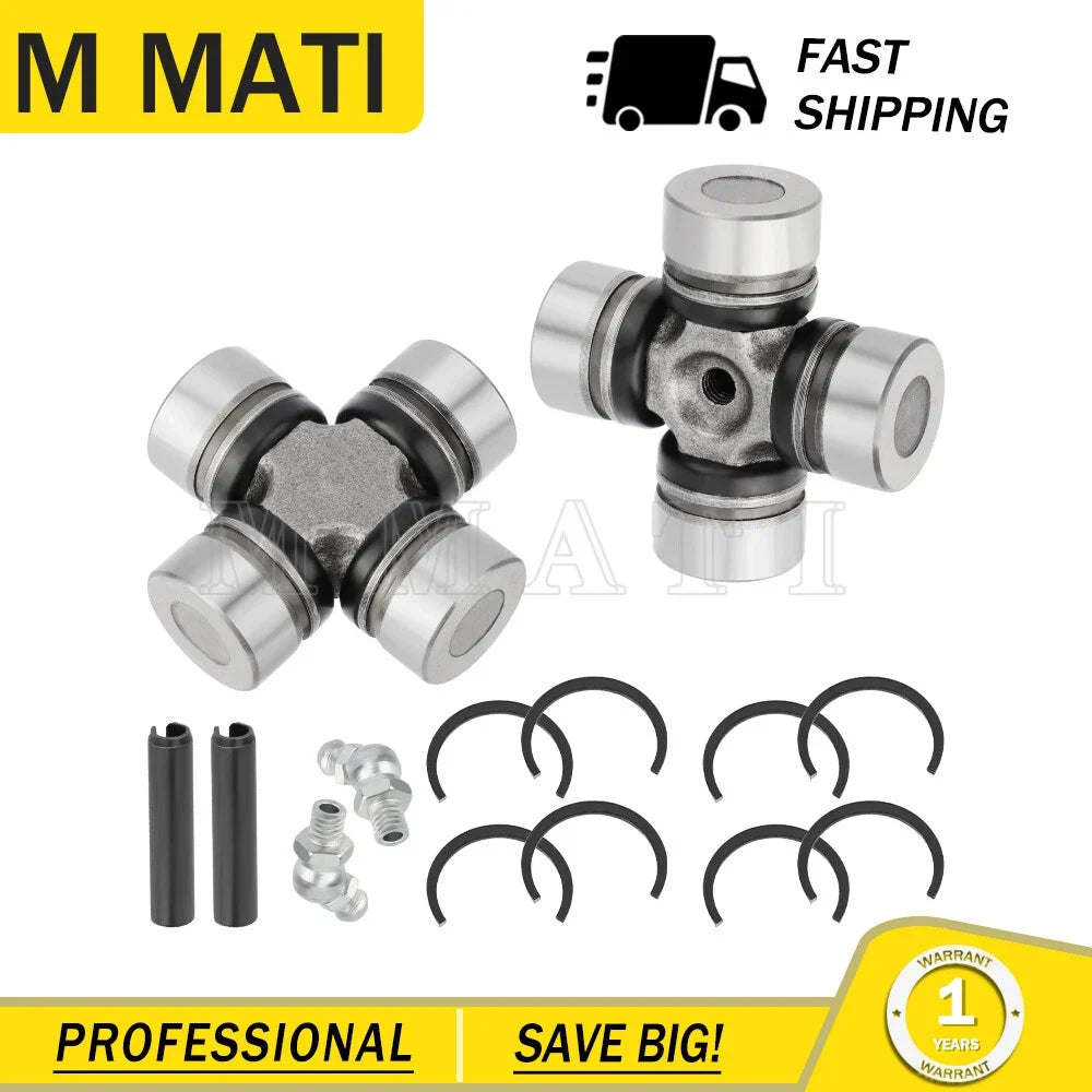 2 Front Prop Shaft U-Joint for Polaris RZR 570 RZR 800 RZR 900 (2011–2019) 2202015 2203703