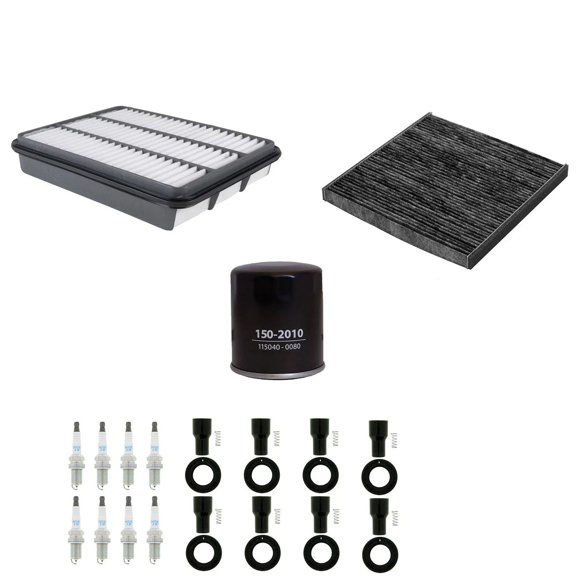 Denso Tune Up Kit with NGK 8 Spark Plugs & Boots for Lexus GX470 (2003–2009)