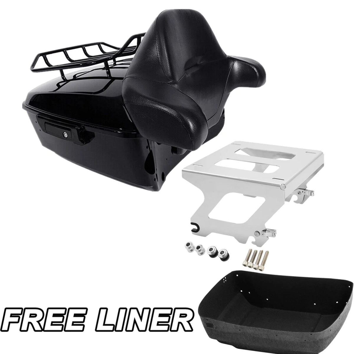 Trunk Pad Backrest for Harley Low Rider ST FXLRST 2022-2025