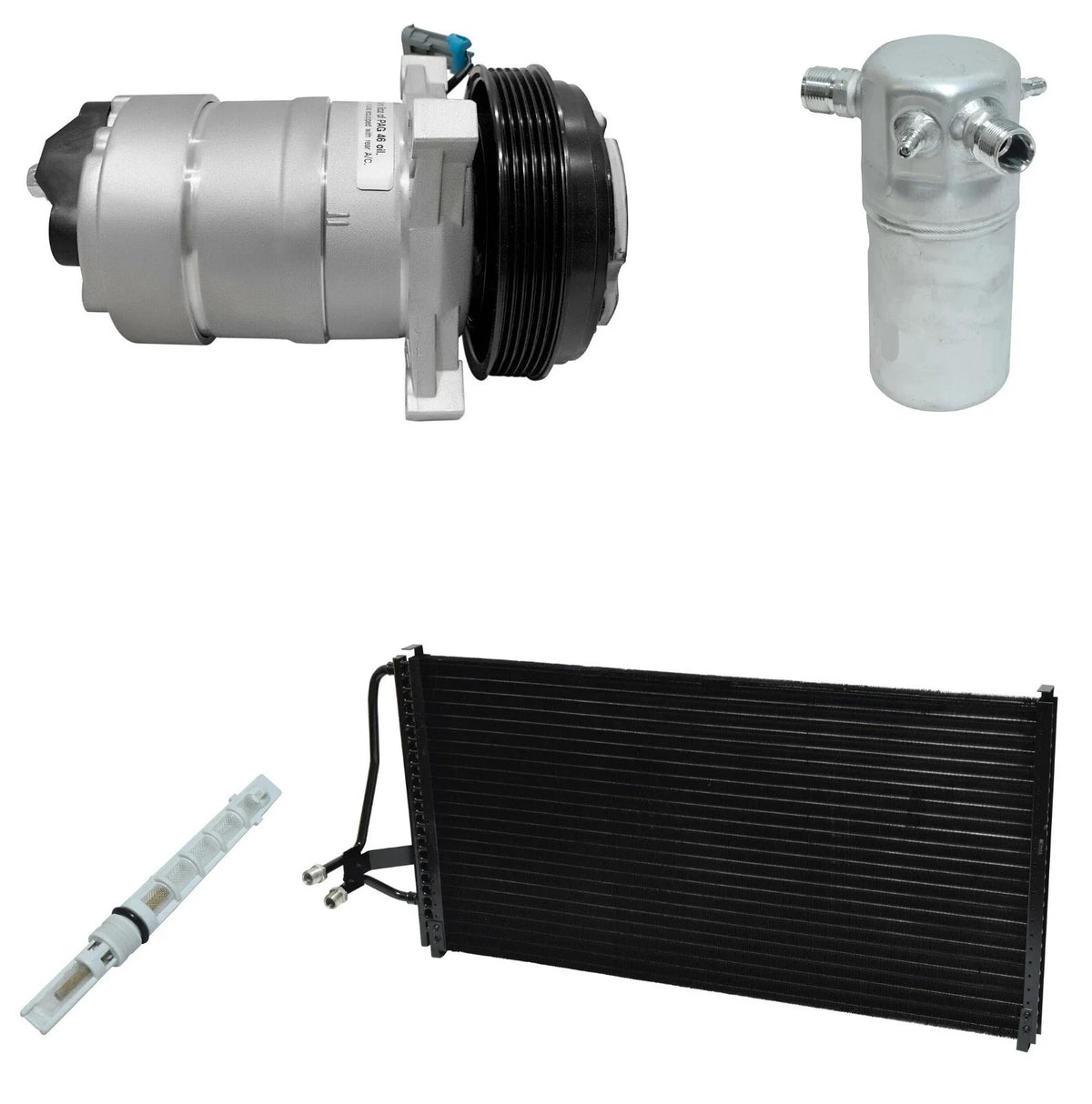 AC Compressor Kit With Condenser for Buick Electra 3.8L (1989–1990)