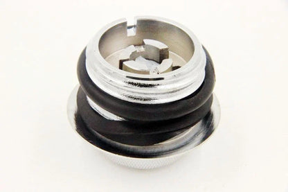Reserve Thread Chrome Pop Up Gas Cap for Harley Motorcycles 1982-2010
