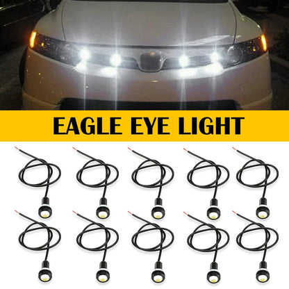 10x Eagle Eye LED Daytime Running Fog Lights for Cars (Universal Fit)