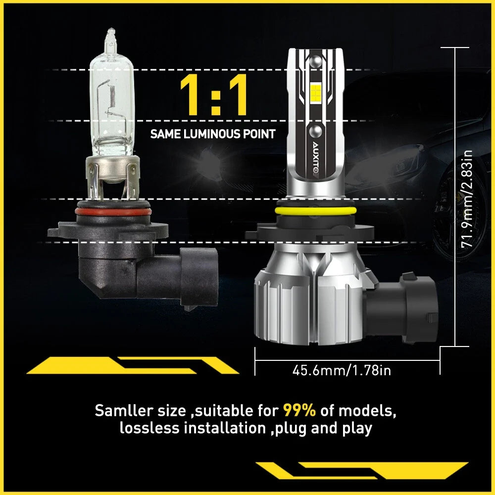 LED Headlights 9005 9006 for Toyota Hilux N70 2005-2015