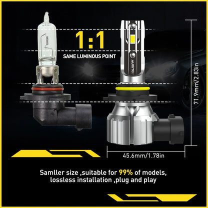 LED Headlights 9005 9006 for Toyota Hilux N70 2005-2015