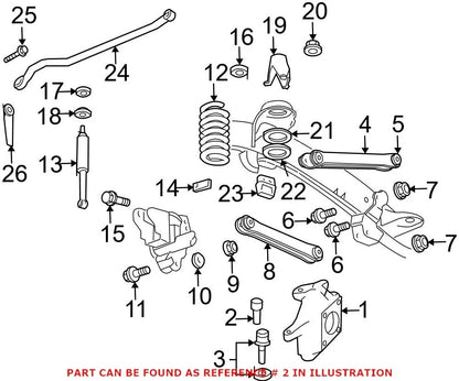 Front Upper Ball Joint - OEM for Dodge Ram 2500 3500