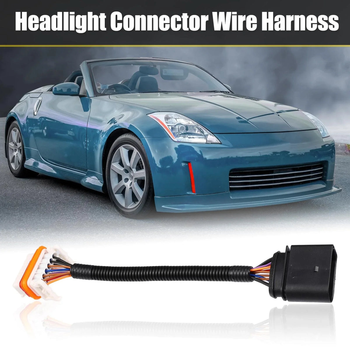 Headlight Connector Wire Harness for Volkswagen Touareg (2004–2007) 7L6971071A