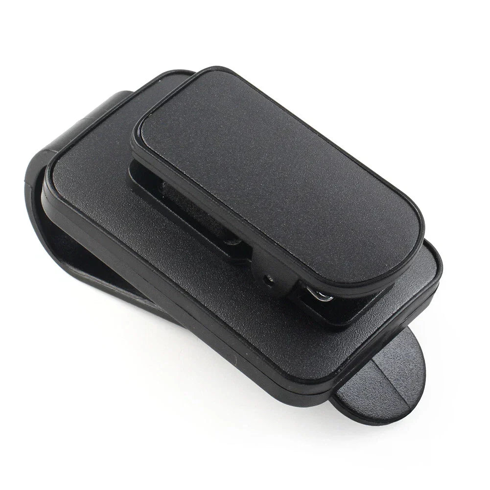 Car Sunglasses and Eyeglasses Sun Visor Clip Holder - Black