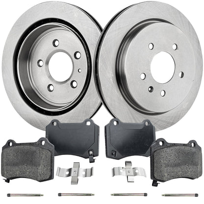 Brake Disc Rotors and Pads Kit for Cadillac STS (2005–2011)