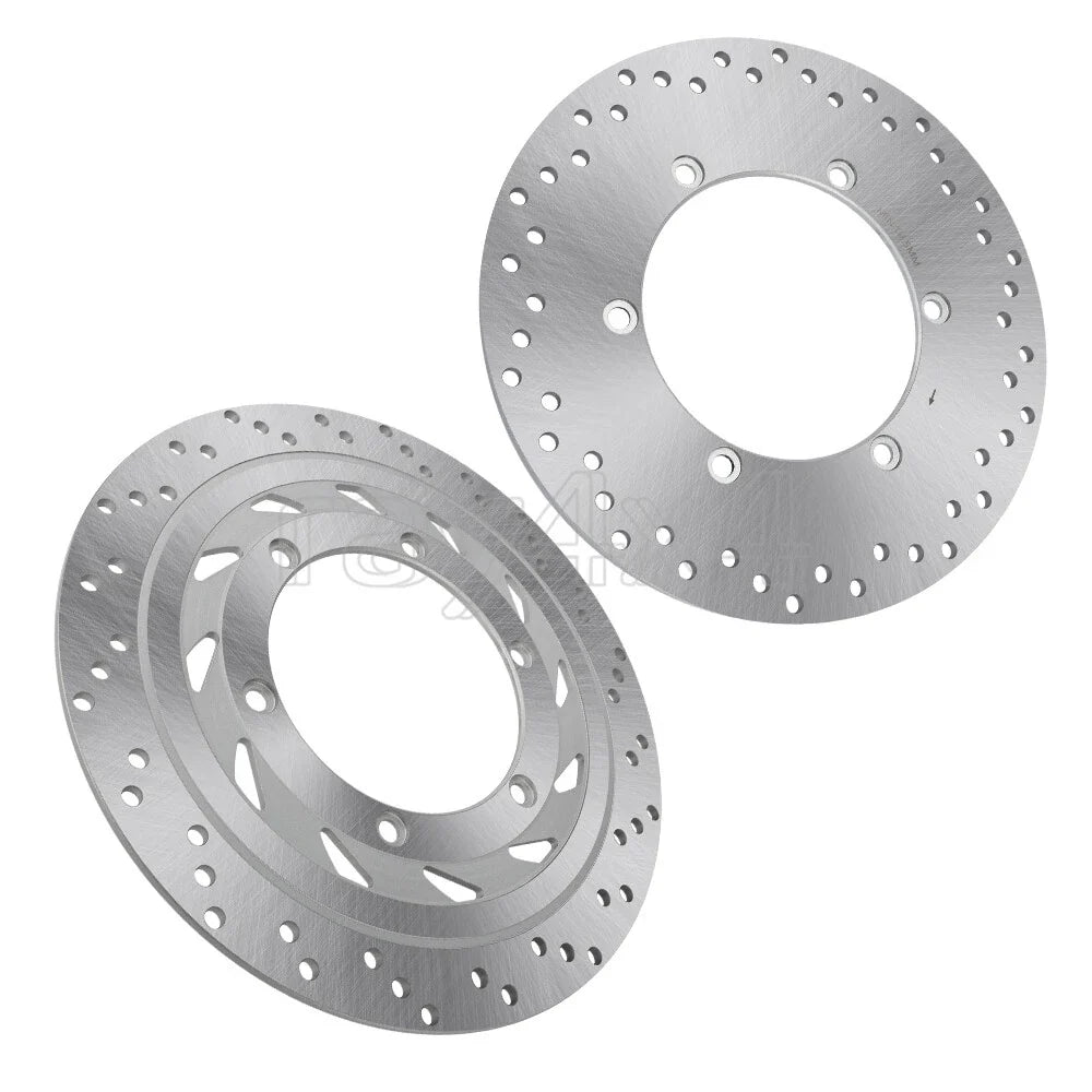 Front and Rear Brake Discs for Honda VTX1300 2003 to 2009