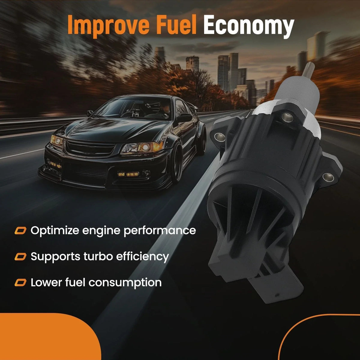 Waste Gate Actuator Turbo for Ford Navigator 2018-2020 K6T52871 HL3Z9G488