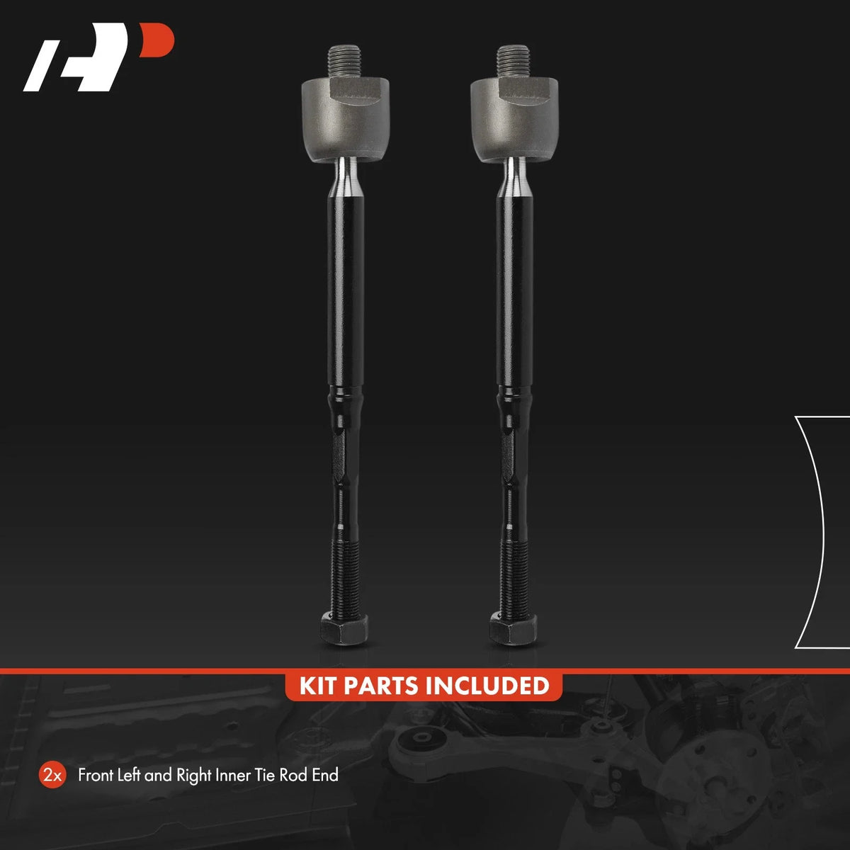 Steering Tie Rod End Pair - 2 Included for Nissan Versa Note 2014-2019