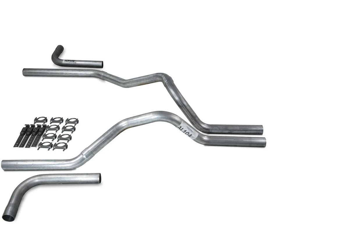 2.5" Dual Exhaust Kit for Ford F-150 (1987–1997) Side Exit