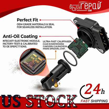 Mass Air Flow Sensor for CTS Escalade Cadillac 2009-2015