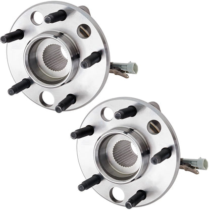 Set of 2 4-Wheel ABS Wheel Hubs for Oldsmobile Chevy