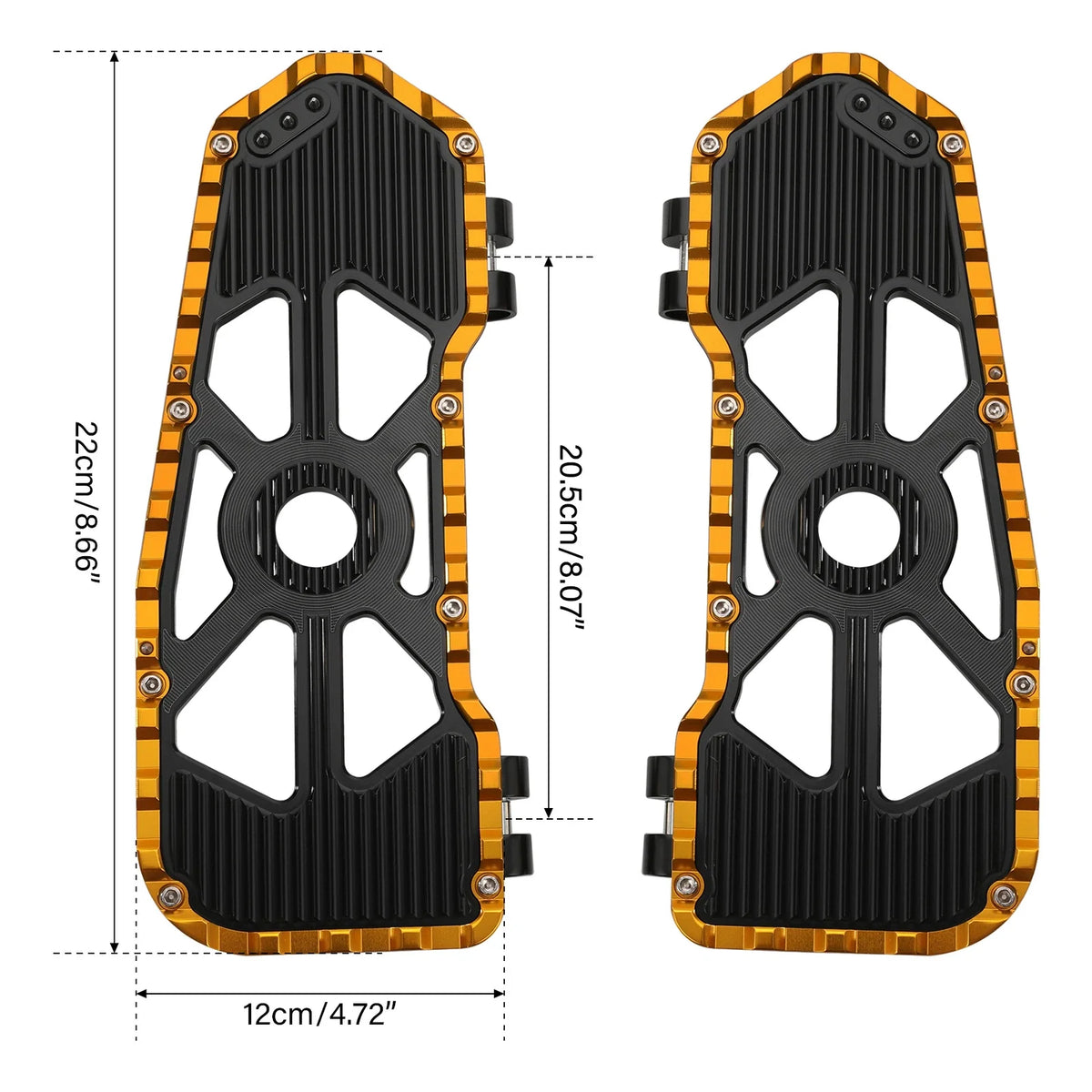 Footboards and Driver Footpegs for Harley Road Glide 2009–Present