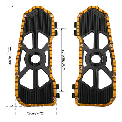 Footboards and Driver Footpegs for Harley Road Glide 2009–Present