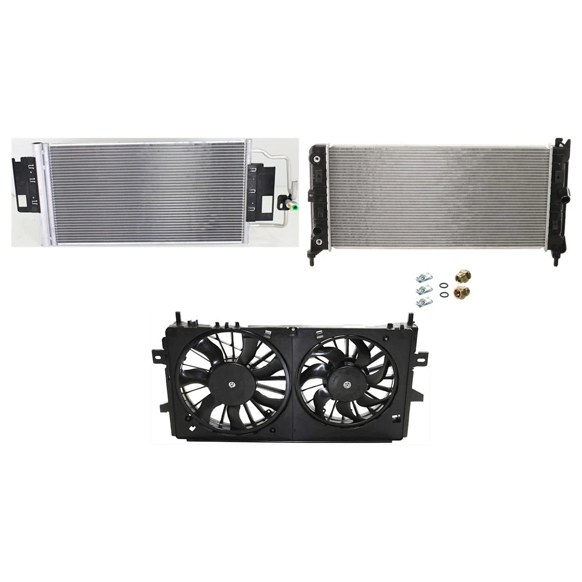 AC Condenser for Chevy Impala, Buick LaCrosse, Pontiac Grand Prix (2000–2005)