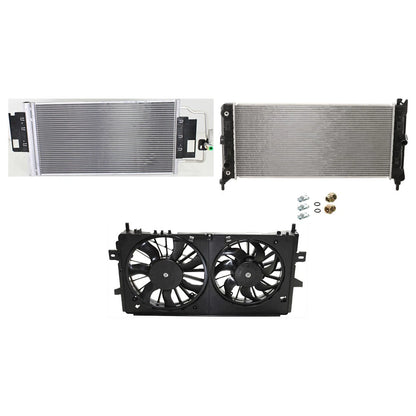 AC Condenser for Chevy Impala, Buick LaCrosse, Pontiac Grand Prix (2000–2005)