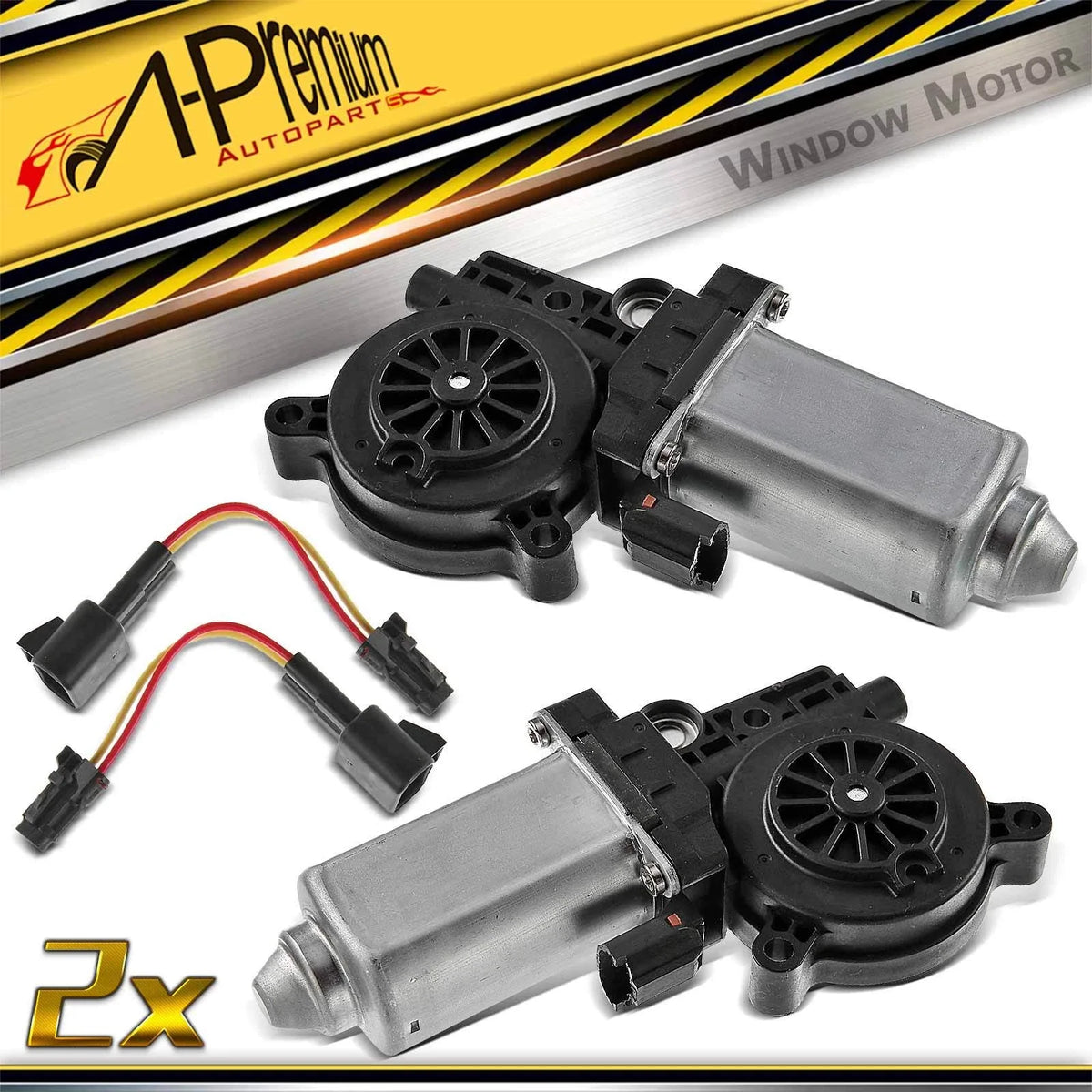 2X Window Motor for Chevrolet Impala, Buick, Pontiac, Olds