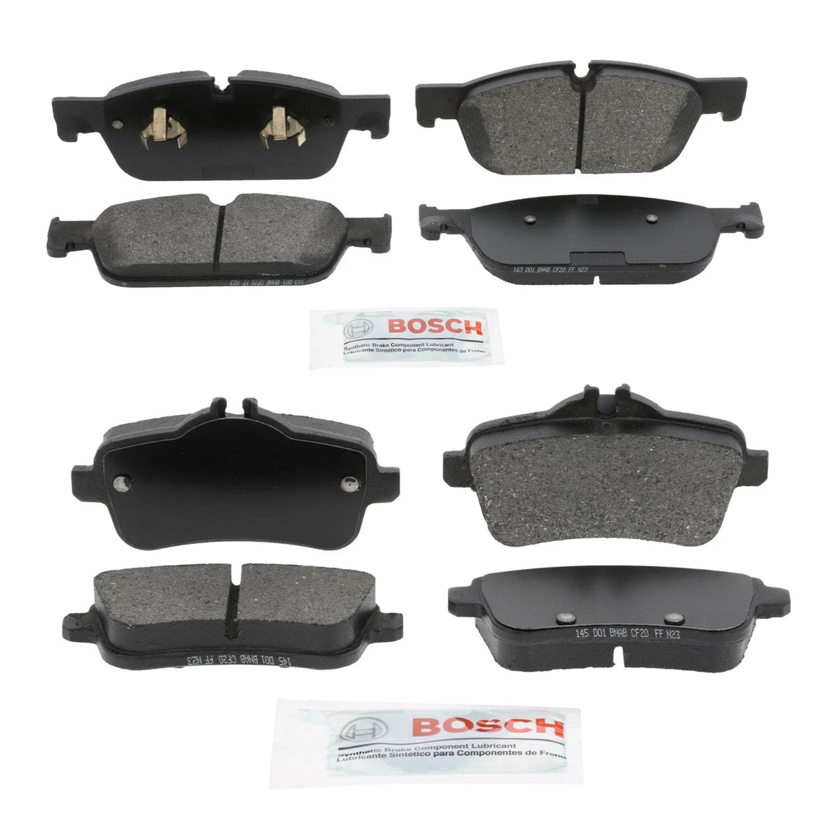 Bosch Ceramic Disc Brake Pad Kit for X166 GL350 ML550 GLE43 AMG (2013–2019)