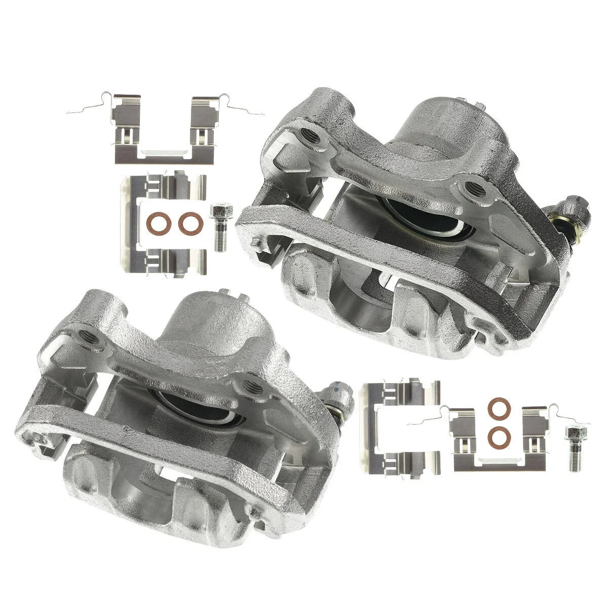 4-Piece Brake Caliper Set with Bracket for Nissan Altima 2002–2006
