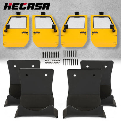 2 Pack Wall Mount Door Hangers - Jeep Wrangler (1956–2024)