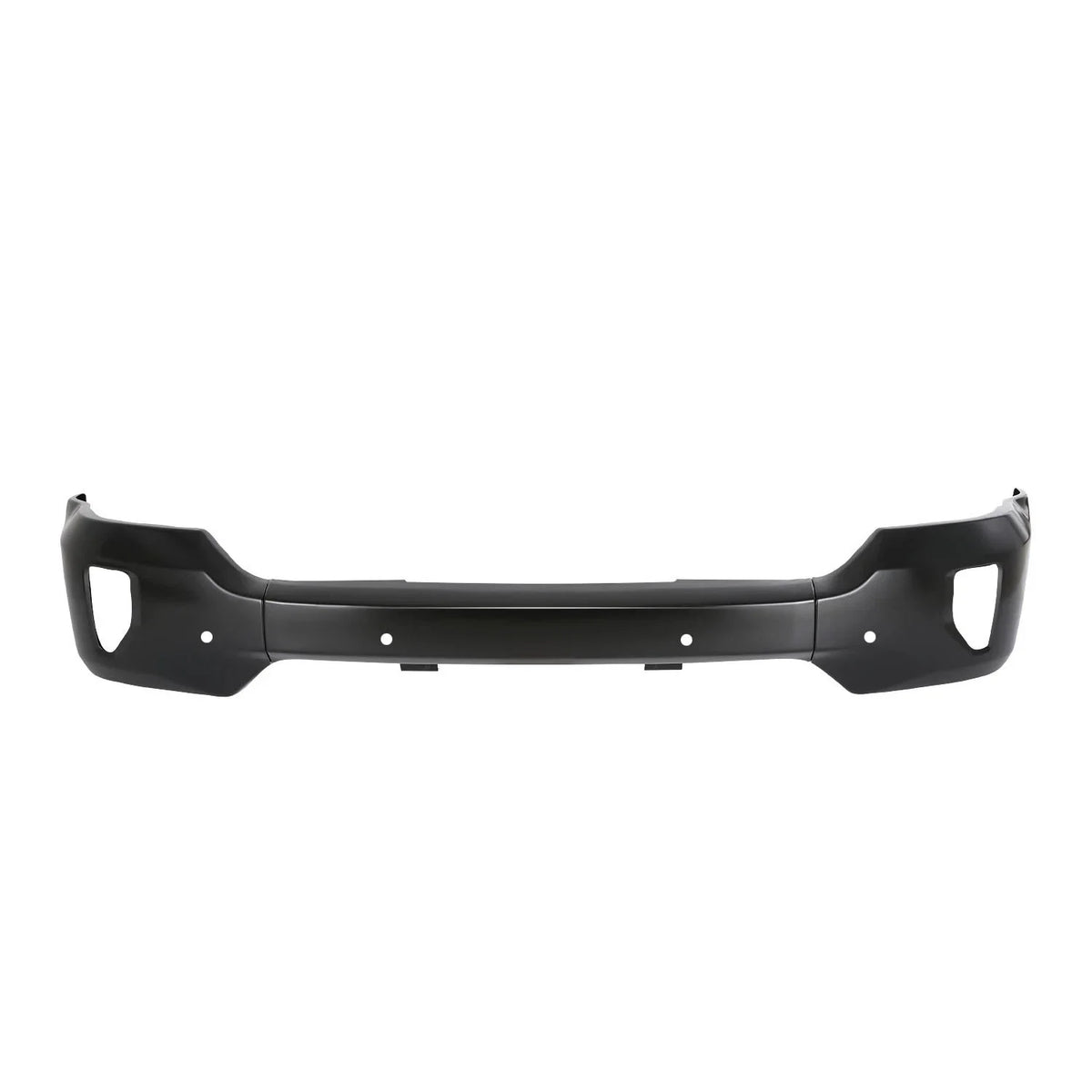 Front Bumper Face Bar for Chevy Silverado 1500 (2016–2018) Black with Sensor Holes