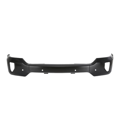 Front Bumper Face Bar for Chevy Silverado 1500 (2016–2018) Black with Sensor Holes