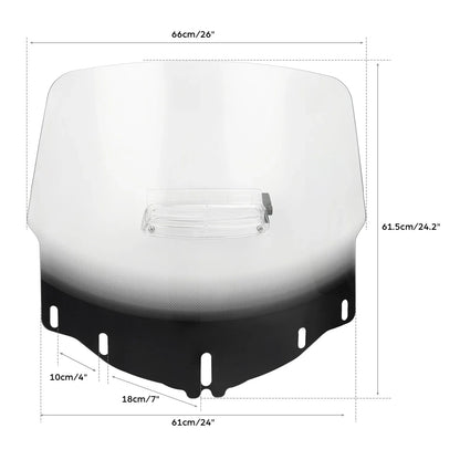 Screen Protector with Air Vent for Honda GL1800 Goldwing 2001-2017