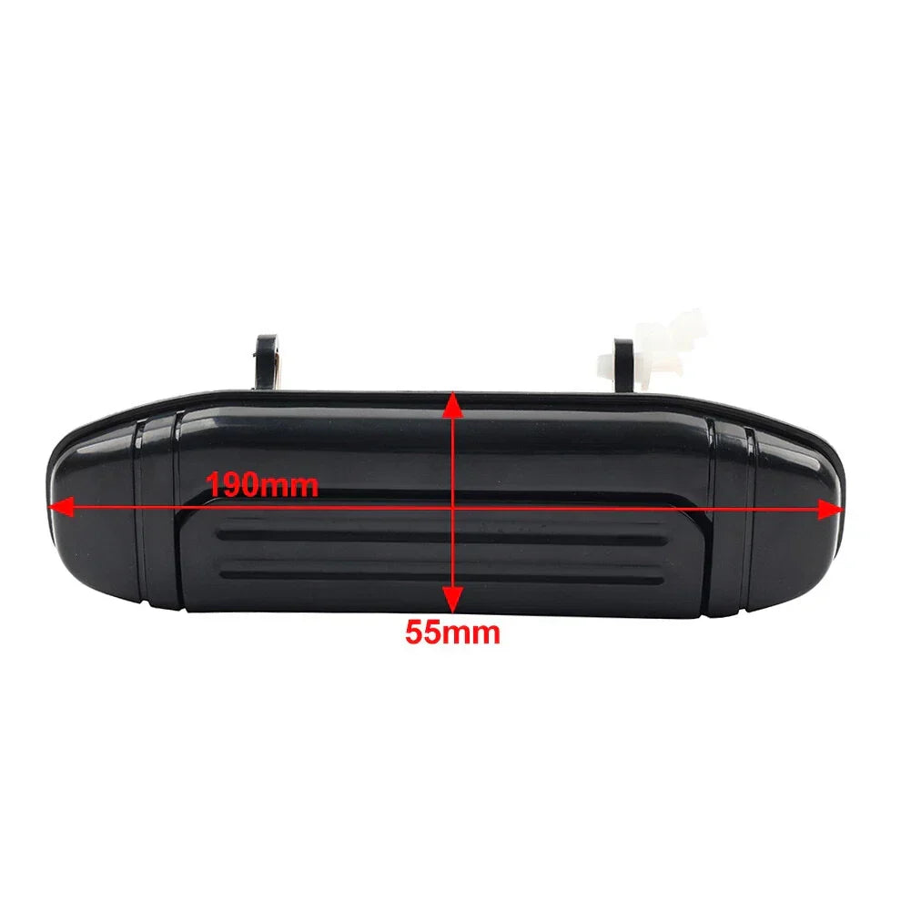 Black Outer Door Handle Set 4Pc for Mitsubishi Pajero Montero 1992-2000