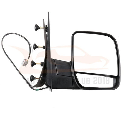 Power Black Exterior Mirror for Econoline 2003–2014