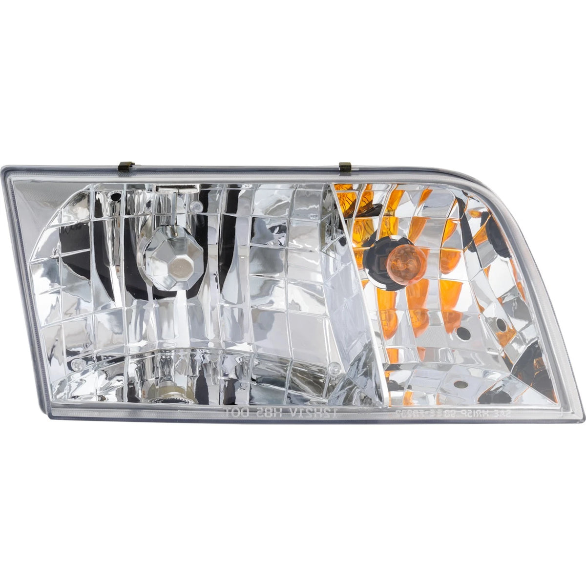 Passenger Side Headlight for Ford Crown Victoria (1998–2011) Halogen, Bulb