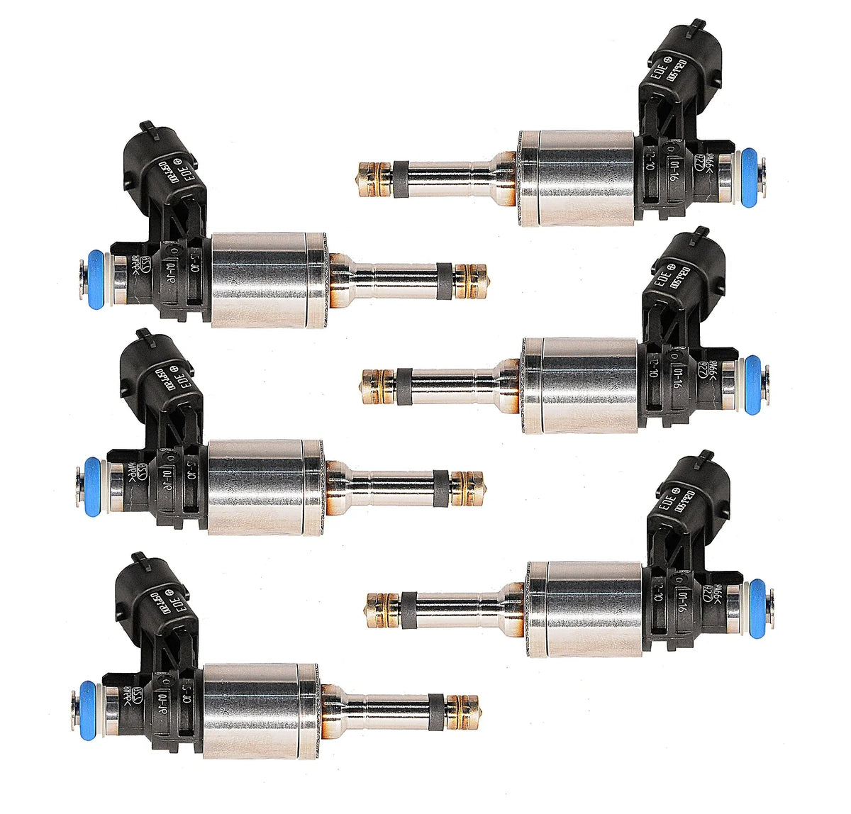 Set of 6 Fuel Injectors for Buick Enclave, Chevrolet Traverse (2008–2017)