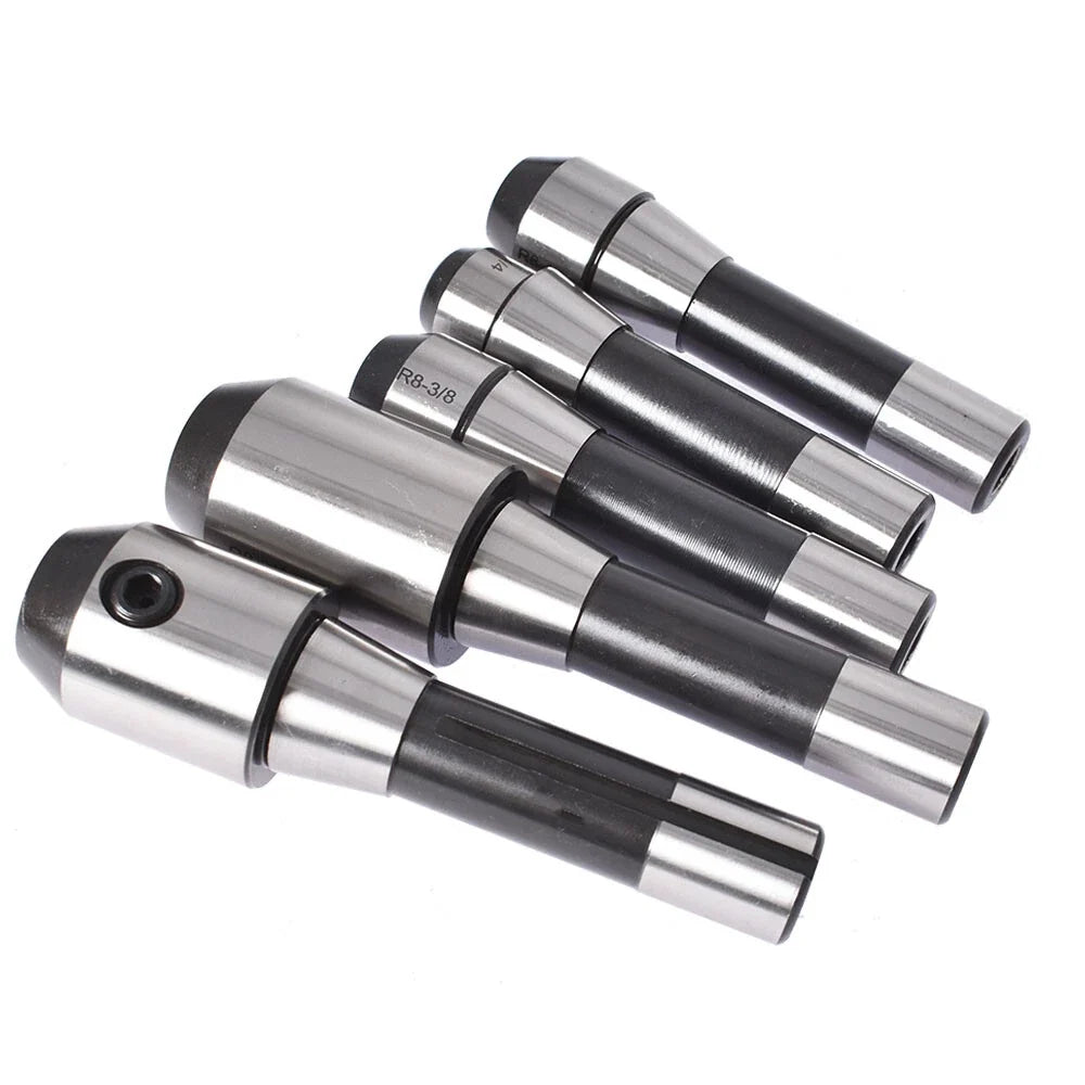 5-Piece R8 End Mill Holder Set for R8 Spindle Milling Equipment