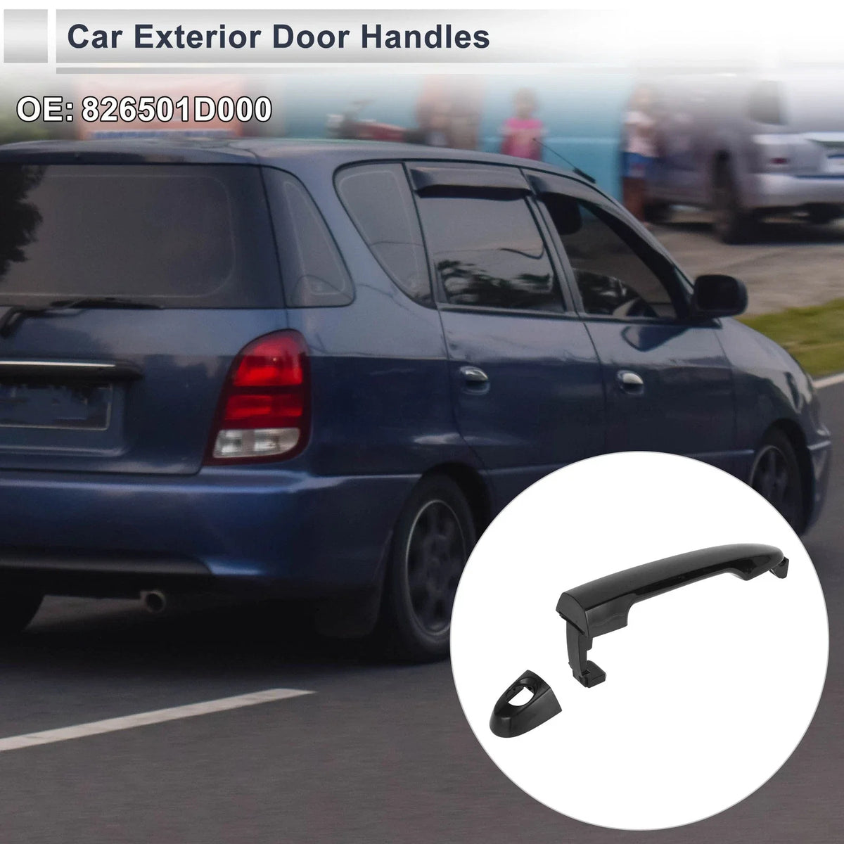 Front Left Door Handle for Kia Rondo (2007–2011) No. 826501D000