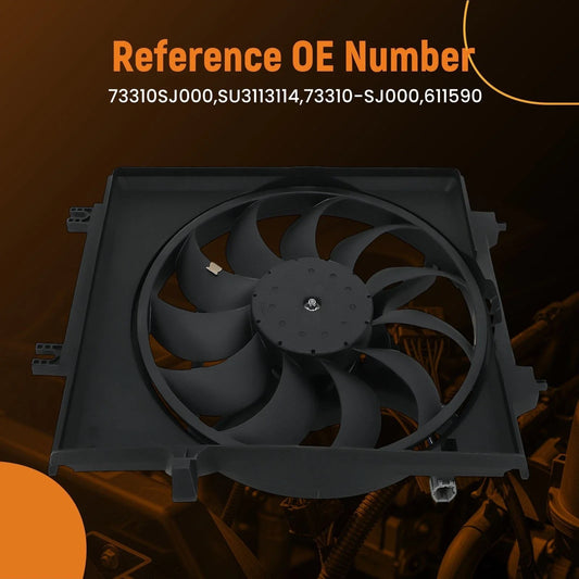 Electric Radiator Fan Assembly for Subaru Forester 2.5L (2019–2021) SU3113114